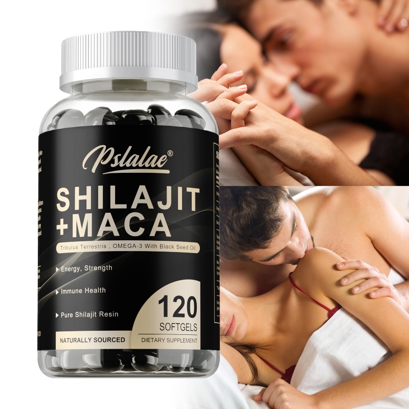 Herbal Supplement - Shilajit + Maca: aumenta l'energia e