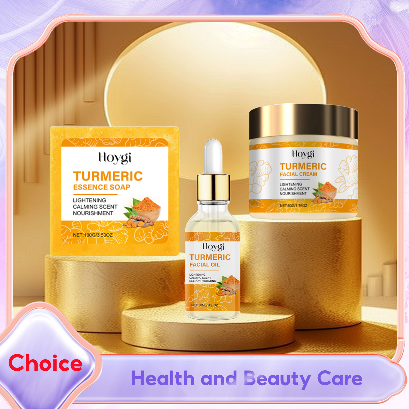 Turmeric - Set per la cura della pelle