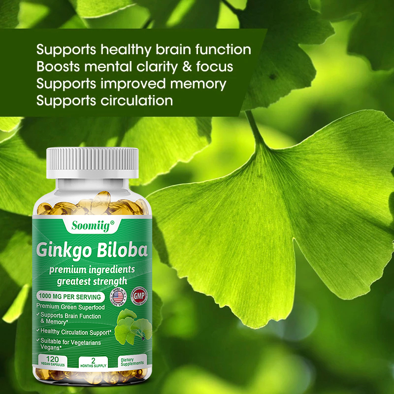 Ginger Tea - Capsule Ginko Biloba - Integratore cerebrale