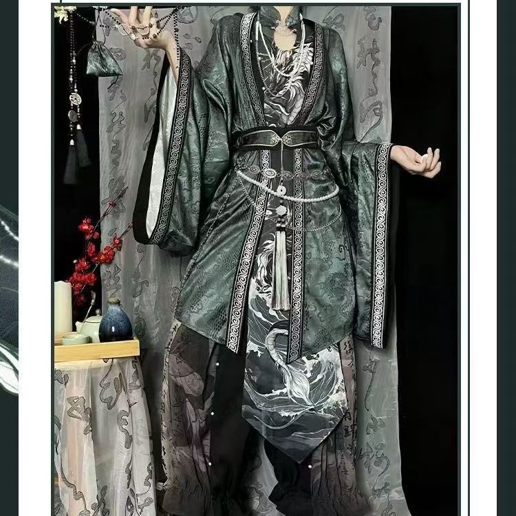 Echinacea - Set in stile Song Hanfu cinese