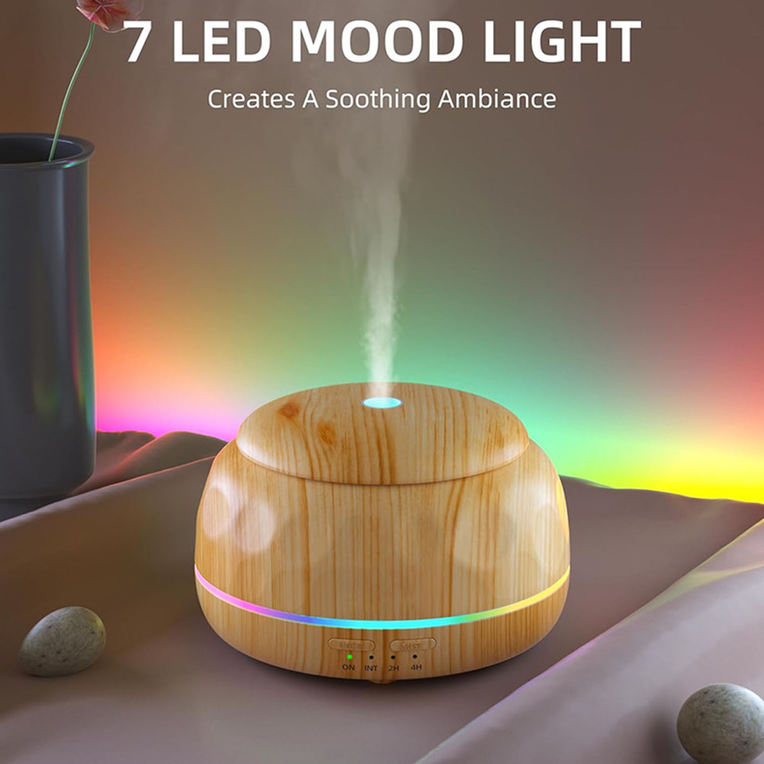 Essential Oils - Diffusore di Oli Essenziali, Umidificatore d'Aria,