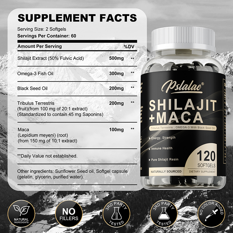 Shilajit + Maca: aumenta l'ene - Herbal Supplement recensione e prezzo